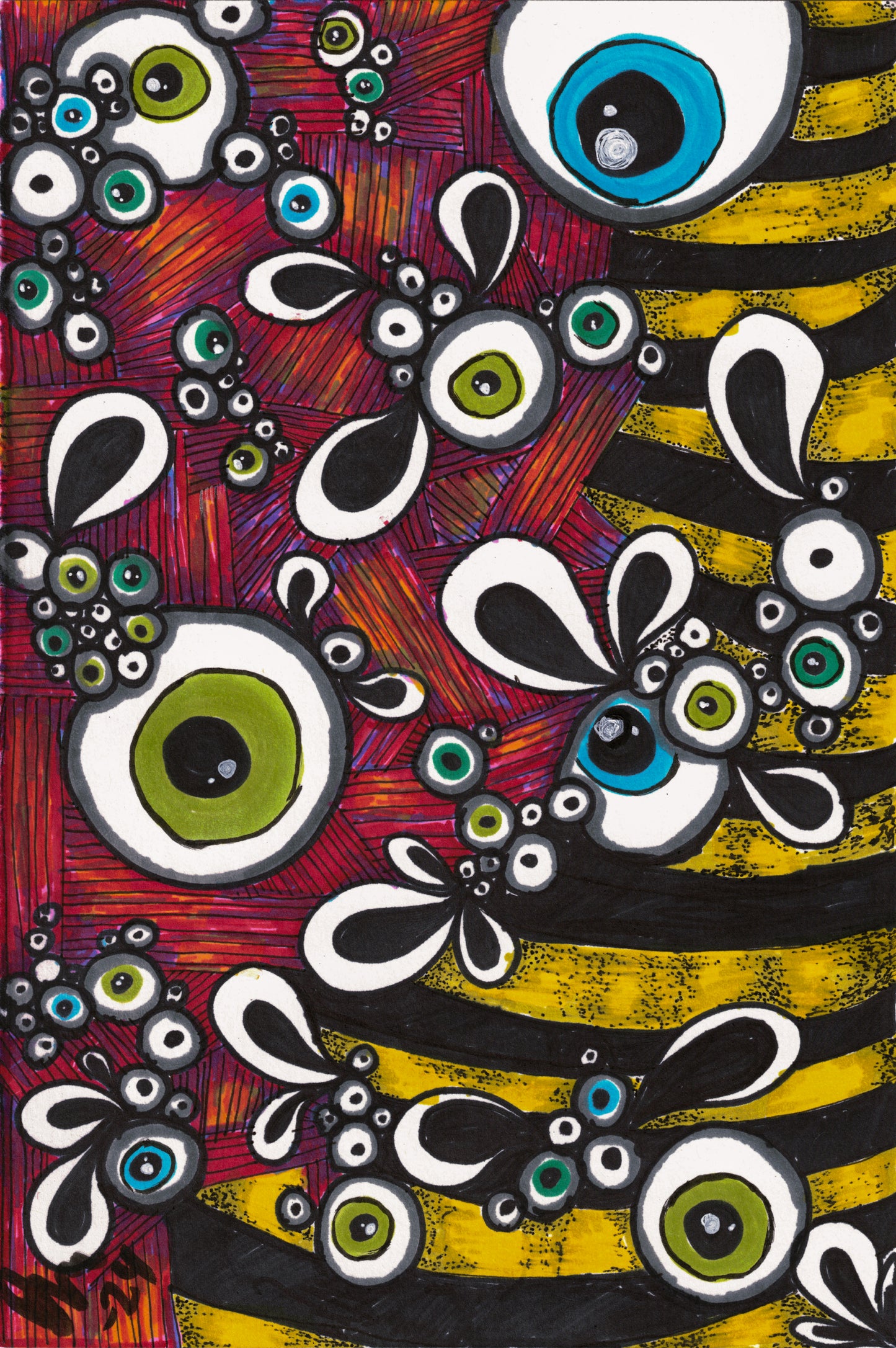 Eyeballing It-(8" × 10")