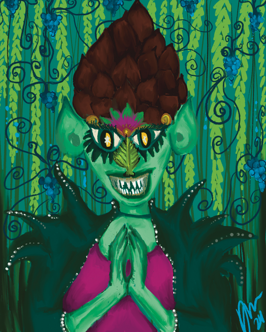 Dressed to Impress-10" × 8"