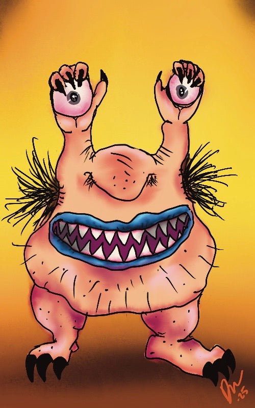 Krumm Love- 5"x 7"