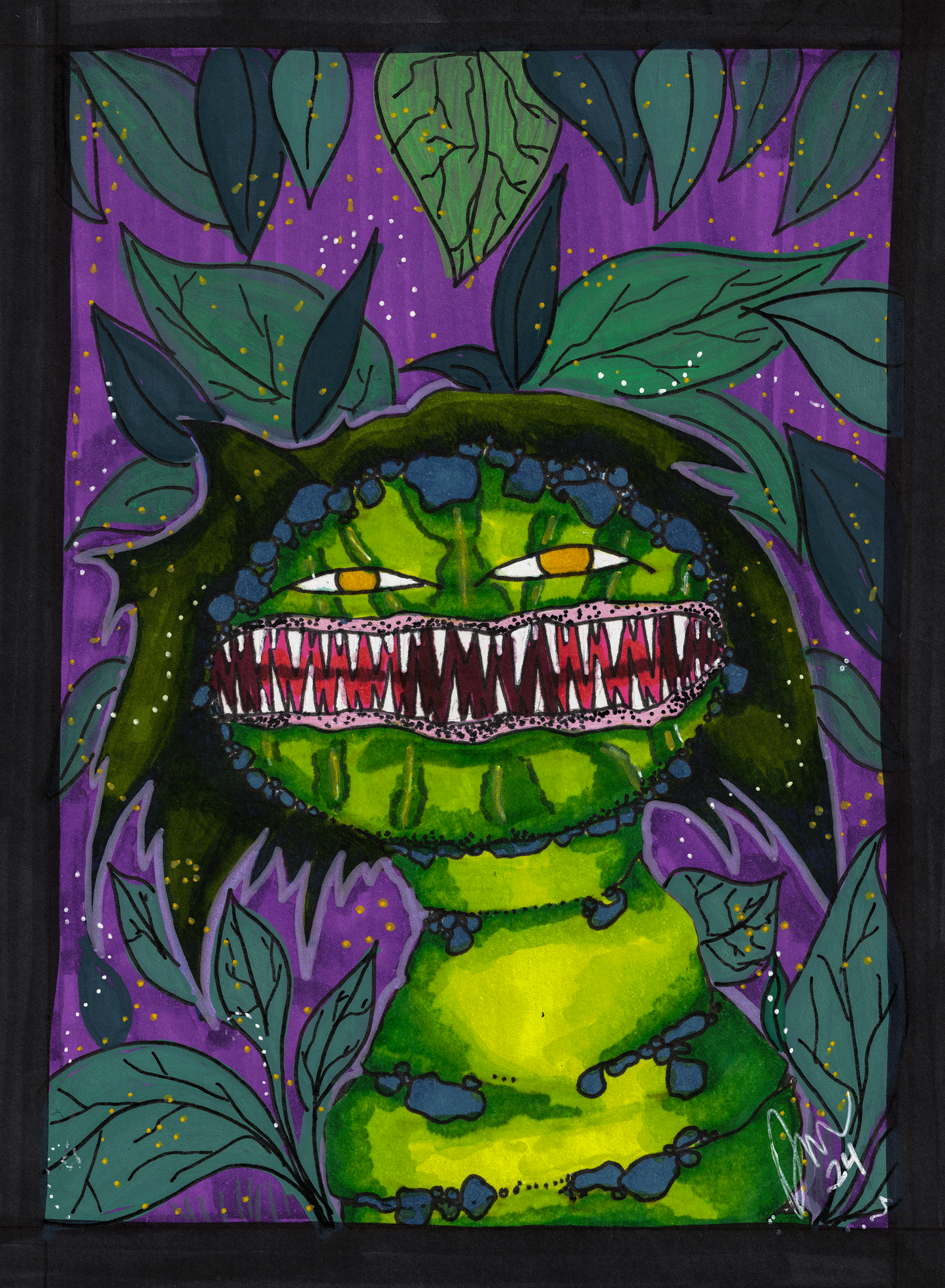 Watermelon-(8" × 10")